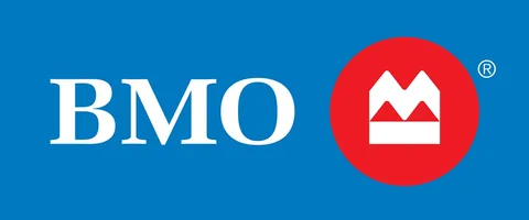 The BMO logo on a blue background.